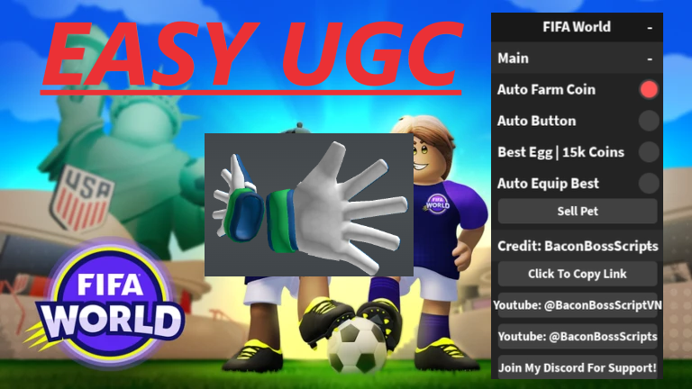 [FREE UGC] FIFA World OP SCRIPT (EASY UGC)