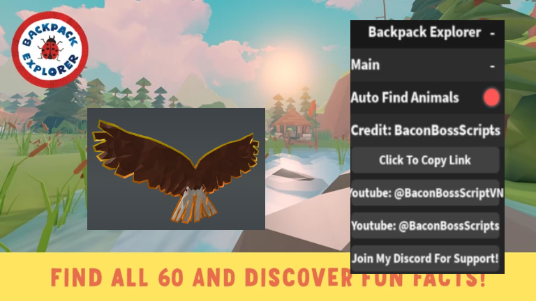 [FREE UGC] Backpack Explorer OP SCRIPT (AUTO FIND ANIMALS)