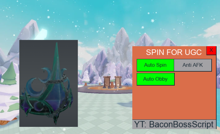 [FREE UGC] SPIN FOR UGC OP SCRIPT (AUTO SPIN FAST, AUTO OBBY)