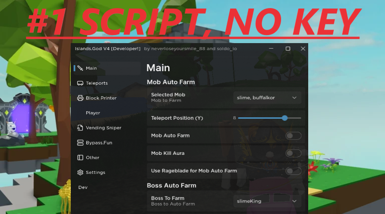 [SHOWCASE – DIRECT LINK] Islands 👩‍🌾 OP SCRIPT (BEST SCRIPT – NO KEY – MANY FEATURES)