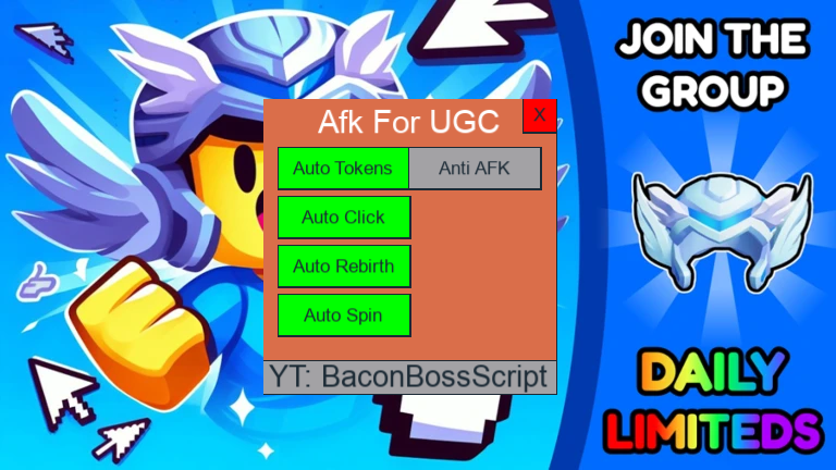 [FREE UGC] AFK For UGC OP SCRIPT (PC VERSION)