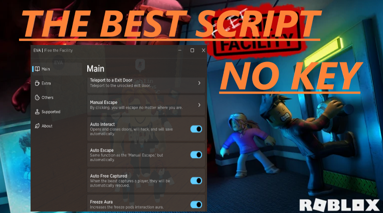 [SHOWCASE – DIRECT LINK] Flee the Facility OP SCRIPT (WORKING ON PC EXECUTOR – BEST SCRIPT)