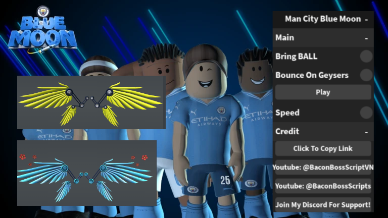 [FREE UGC] Man City Blue Moon OP SCRIPT (EASY UGC)