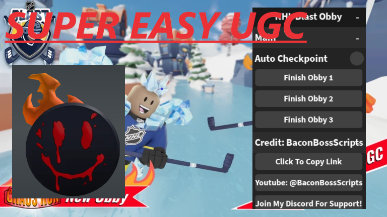 [FREE UGC] NHL Blast OP SCRIPT (SUPER EASY UGC – 100k STOCKS)