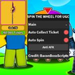 [FREE UGC] SPIN THE WHEEL FOR UGC OP SCRIPT (AUTO COLLECT TICKET – SPIN)