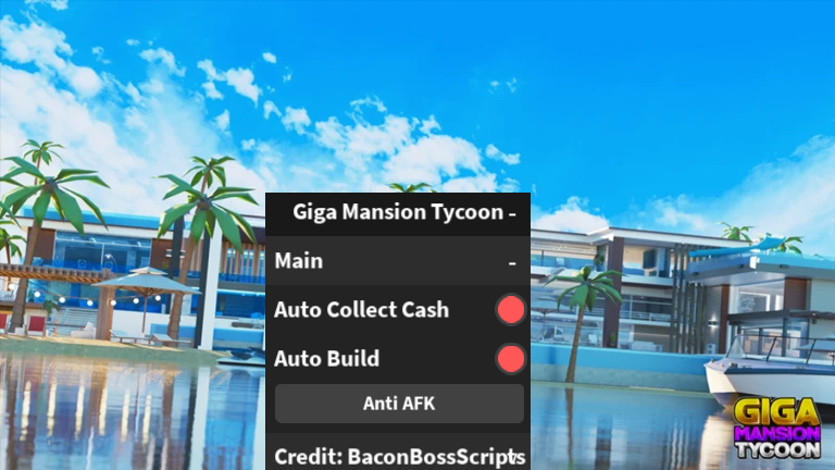 Giga Mansion Tycoon OP SCRIPT (AUTO TYCOON)