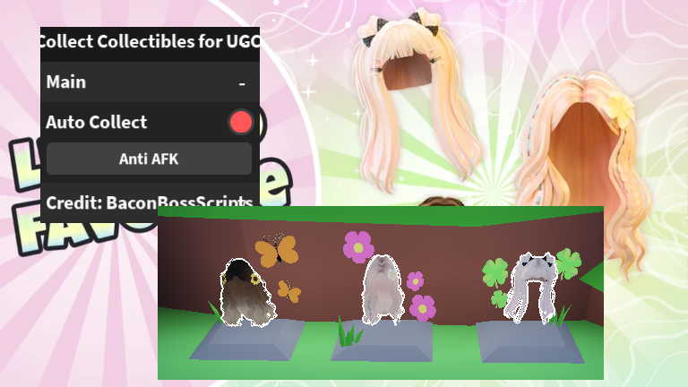 [FREE UGC] 🍀 Collect Collectibles for UGC 🌺 OP SCRIPT (AUTO COLLECT)