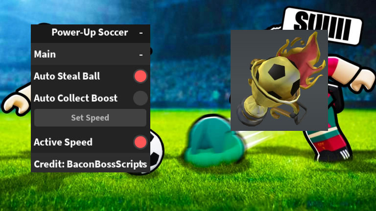 [FREE UGC] Power-Up Soccer OP SCRIPT (AUTO STEAL BALL)