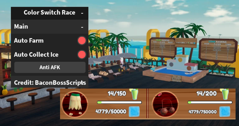 [FREE UGC] Color Switch Race OP SCRIPT (AUTO FARM WIN – ICE)