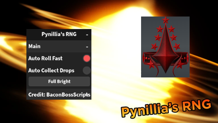 [FREE UGC] Pynillia’s RNG OP SCRIPT (AUTO ROLL FAST, COLLECT DROPS)