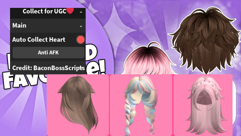 [FREE UGC] Collect for UGC❤️ OP SCRIPT (AUTO COLLECT HEART FAST)