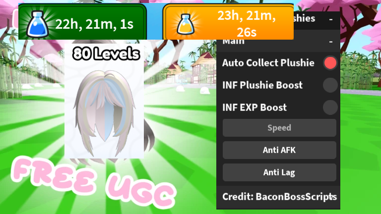 [FREE UGC] Collect plushies OP SCRIPT (INF BOOST – AUTO COLLECT)