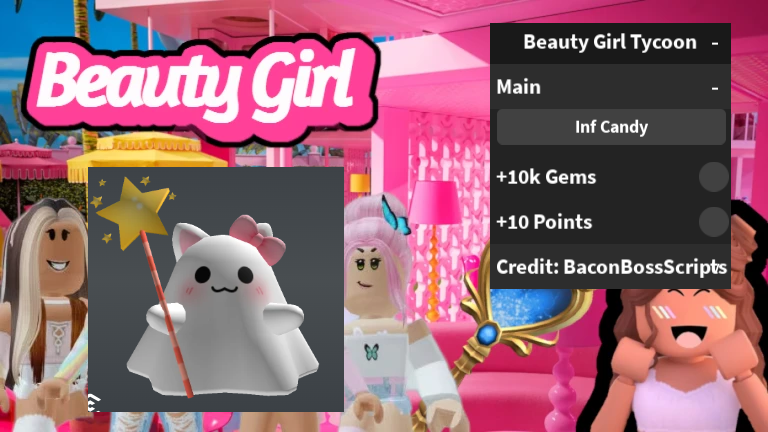 [FREE UGC] Beauty Girl Tycoon OP SCRIPT (EASY UGC)