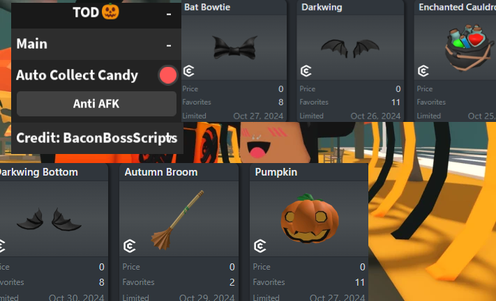 [FREE UGC] TOD 🎃 OP SCRIPT (AUTO COLLECT CANDY)