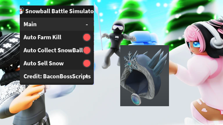 [FREE UGC] ☃️ Snowball Battle Simulator OP SCRIPT (AUTO FAST FARM KILL)