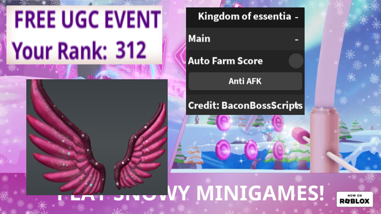 [FREE UGC] Kingdom of essentia OP SCRIPT (AUTO FARM SCORE)