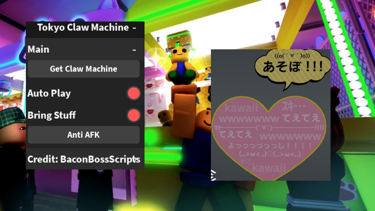 [FREE UGC] Tokyo Claw Machine OP SCRIPT (AUTO FARM PRIZE)