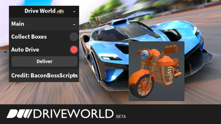 [FREE UGC] Drive World 🏎️ OP SCRIPT (EASY UGC – 10k STOCKS)