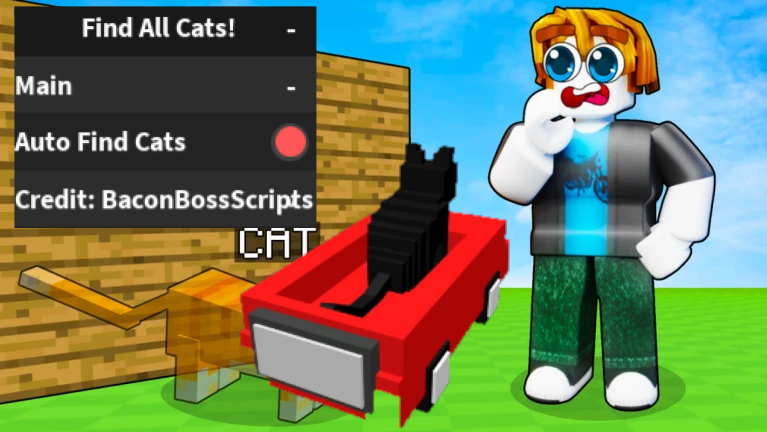 [FREE UGC] Find All Cats! OP SCRIPT (AUTO FIND)