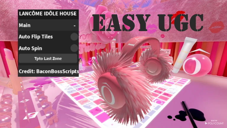 [FREE UGC] LANCÔME IDÔLE HOUSE OP SCRIPT (EASY UGC – 20K STOCKS)