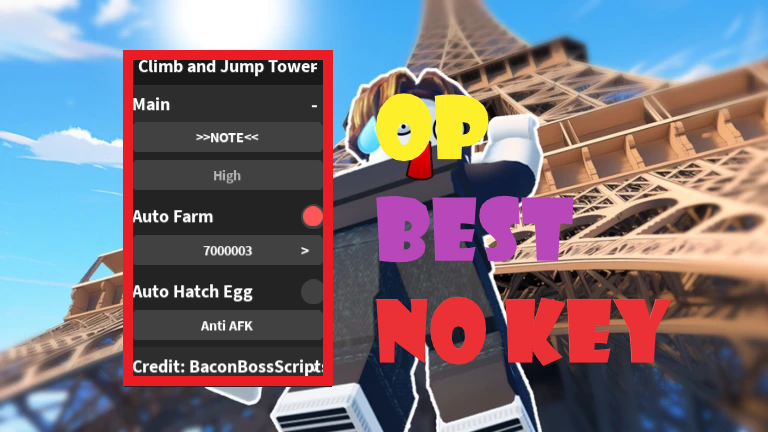 [NEW 2025] Climb and Jump Tower OP SCRIPT (AUTO FARM – HATCH – NO KEY) | *PASTEBIN*