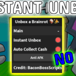 [NEW] Unbox a Brainrot 📦✨ THE BEST Script (INSTANT UNBOX – AUTO COLLECT CASH – NO KEY) | *PASTEBIN*